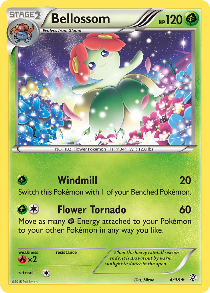 Bellossom (4/98) [XY: Ancient Origins] | Exor Games Dartmouth