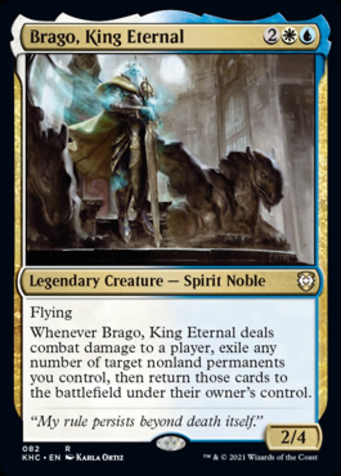 Brago, King Eternal [Kaldheim Commander] | Exor Games Dartmouth