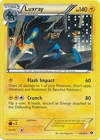 Luxray (46/99) (Theme Deck Exclusive) [Black & White: Next Destinies] | Exor Games Dartmouth