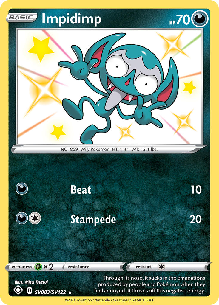 Impidimp (SV083/SV122) [Sword & Shield: Shining Fates] | Exor Games Dartmouth