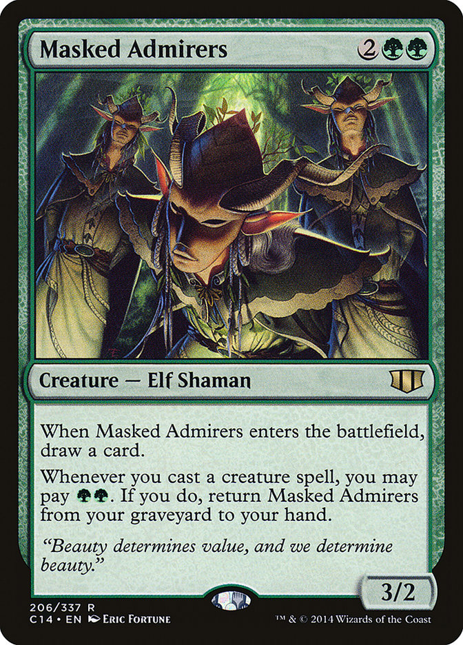 Masked Admirers [Commander 2014] | Exor Games Dartmouth