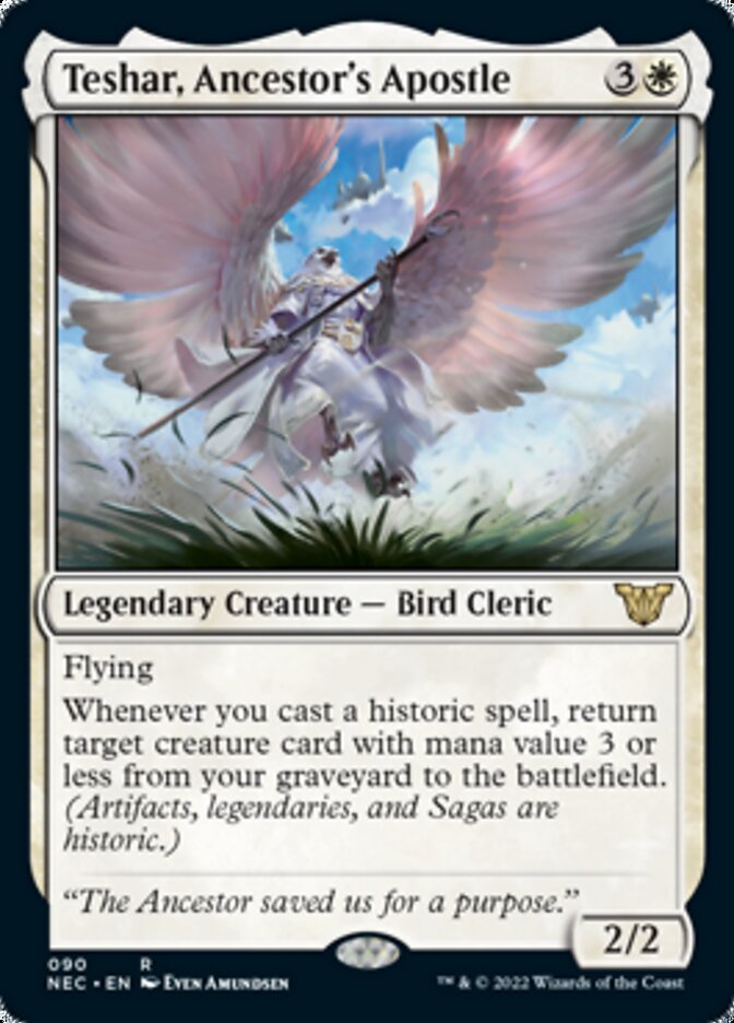 Teshar, Ancestor's Apostle [Kamigawa: Neon Dynasty Commander] | Exor Games Dartmouth