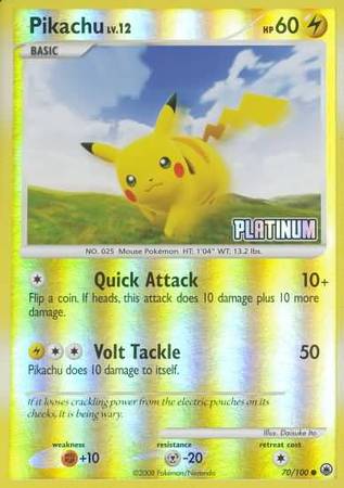 Pikachu (70/100) [Burger King Promos: 2009 Collection] | Exor Games Dartmouth