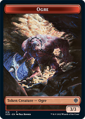 Ogre // Zombie Double-Sided Token [Starter Commander Decks] | Exor Games Dartmouth