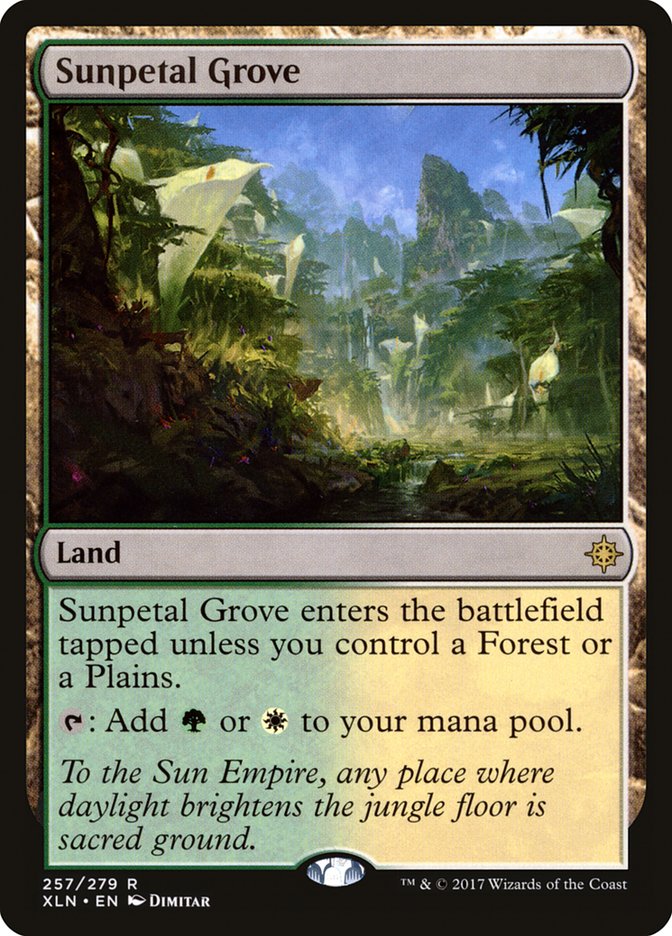 Sunpetal Grove [Ixalan] | Exor Games Dartmouth