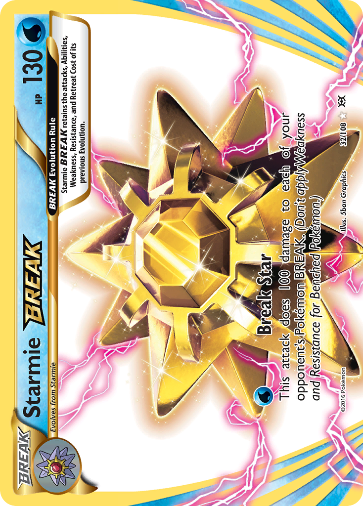 Starmie BREAK (32/108) [XY: Evolutions] | Exor Games Dartmouth