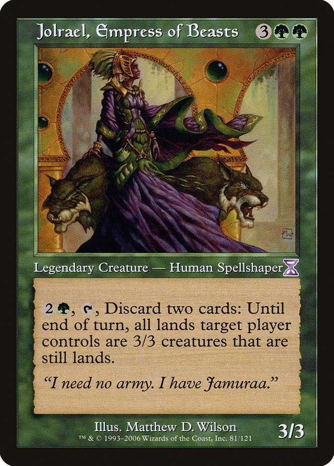 Jolrael, Empress of Beasts [Time Spiral Timeshifted] | Exor Games Dartmouth