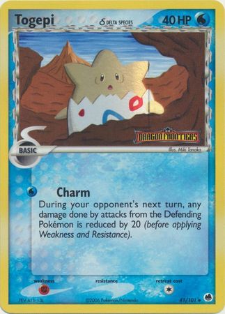 Togepi (41/101) (Delta Species) (Stamped) [EX: Dragon Frontiers] | Exor Games Dartmouth