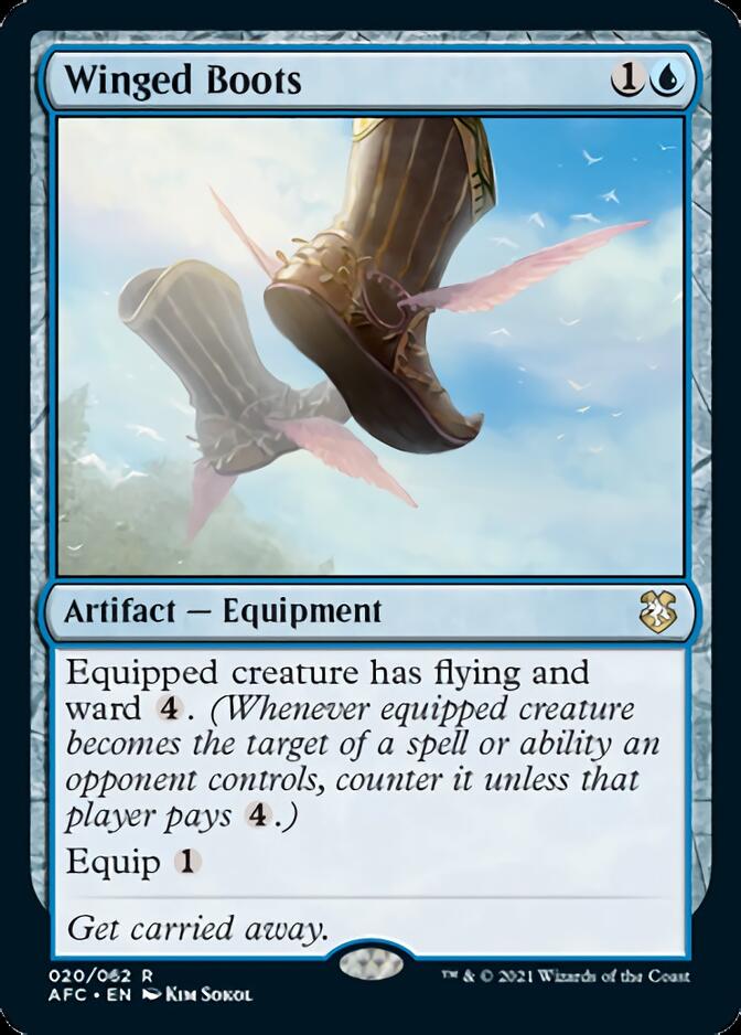 Winged Boots [Dungeons & Dragons: Adventures in the Forgotten Realms Commander] | Exor Games Dartmouth