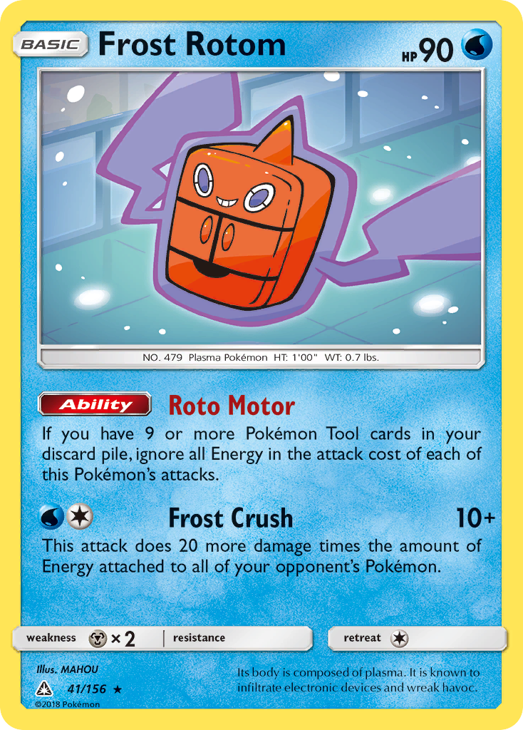 Frost Rotom (41/156) [Sun & Moon: Ultra Prism] | Exor Games Dartmouth