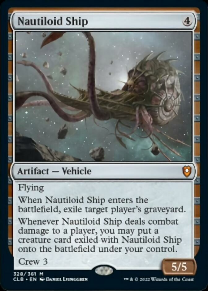 Nautiloid Ship [Commander Legends: Battle for Baldur's Gate] | Exor Games Dartmouth