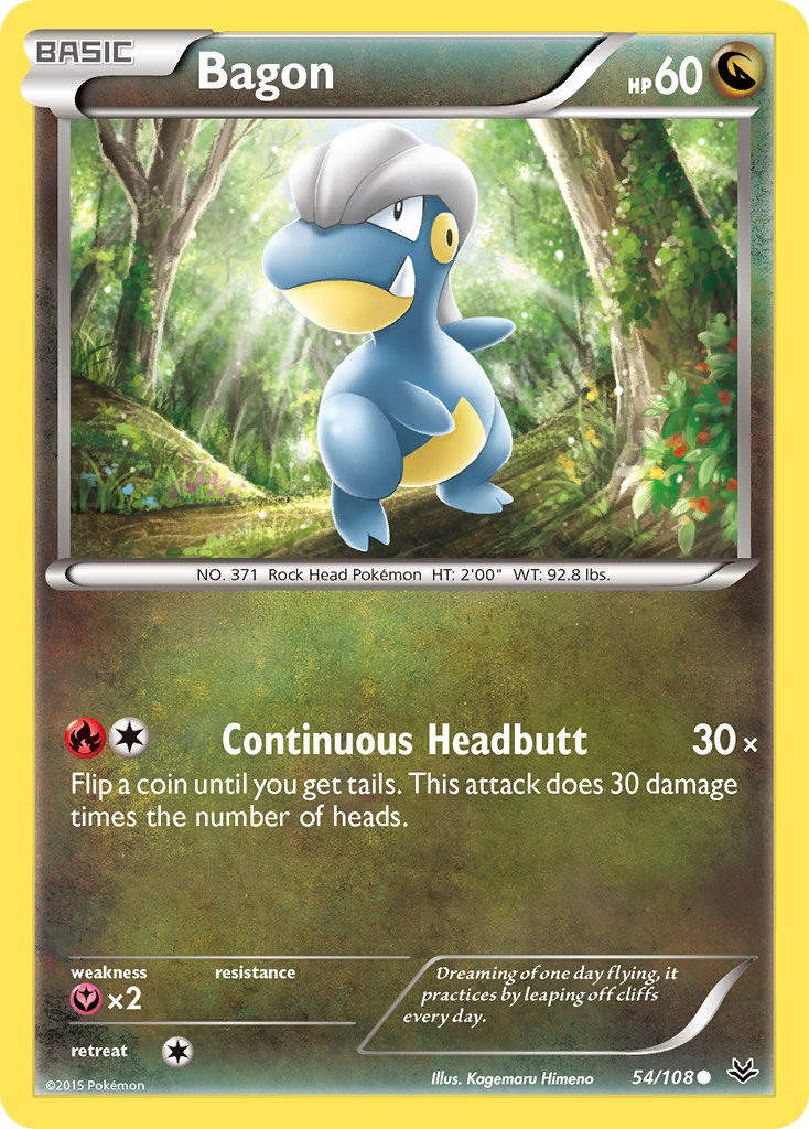 Bagon (54/108) [XY: Roaring Skies] | Exor Games Dartmouth