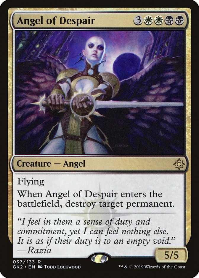 Angel of Despair [Ravnica Allegiance Guild Kit] | Exor Games Dartmouth