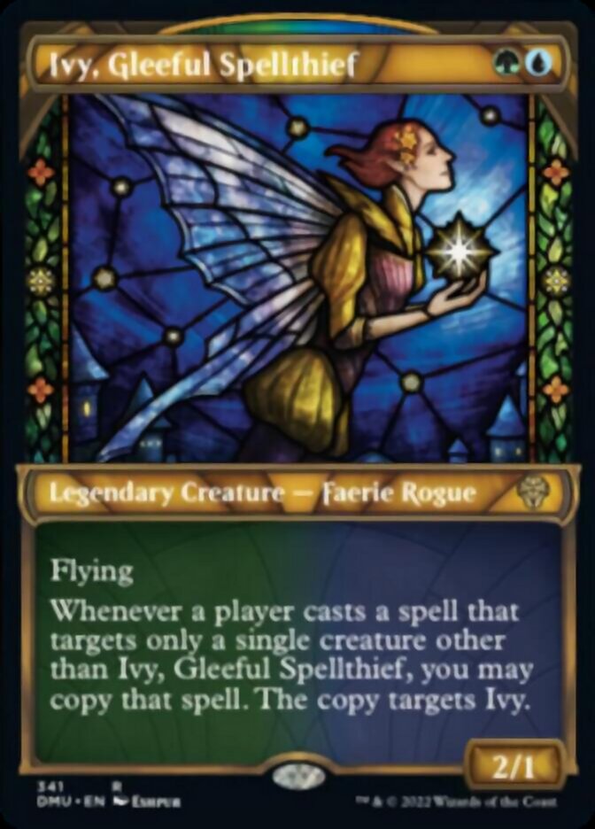 Ivy, Gleeful Spellthief (Showcase Textured) [Dominaria United] | Exor Games Dartmouth