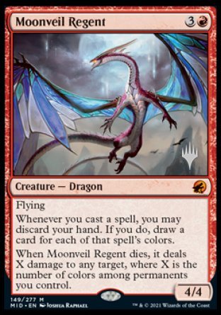 Moonveil Regent (Promo Pack) [Innistrad: Midnight Hunt Promos] | Exor Games Dartmouth