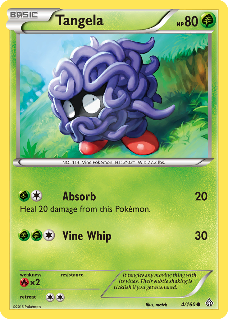 Tangela (4/160) [XY: Primal Clash] | Exor Games Dartmouth