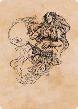 Djinni Windseer (Showcase) Art Card [Dungeons & Dragons: Adventures in the Forgotten Realms Art Series] | Exor Games Dartmouth