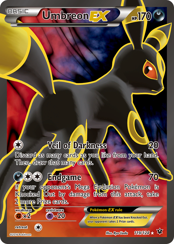 Umbreon EX (119/124) [XY: Fates Collide] | Exor Games Dartmouth