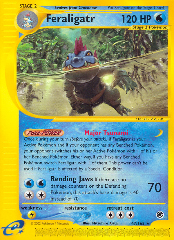 Feraligatr (47/165) [Expedition: Base Set] | Exor Games Dartmouth