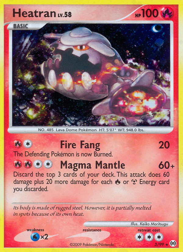Heatran (3/99) [Platinum: Arceus] | Exor Games Dartmouth