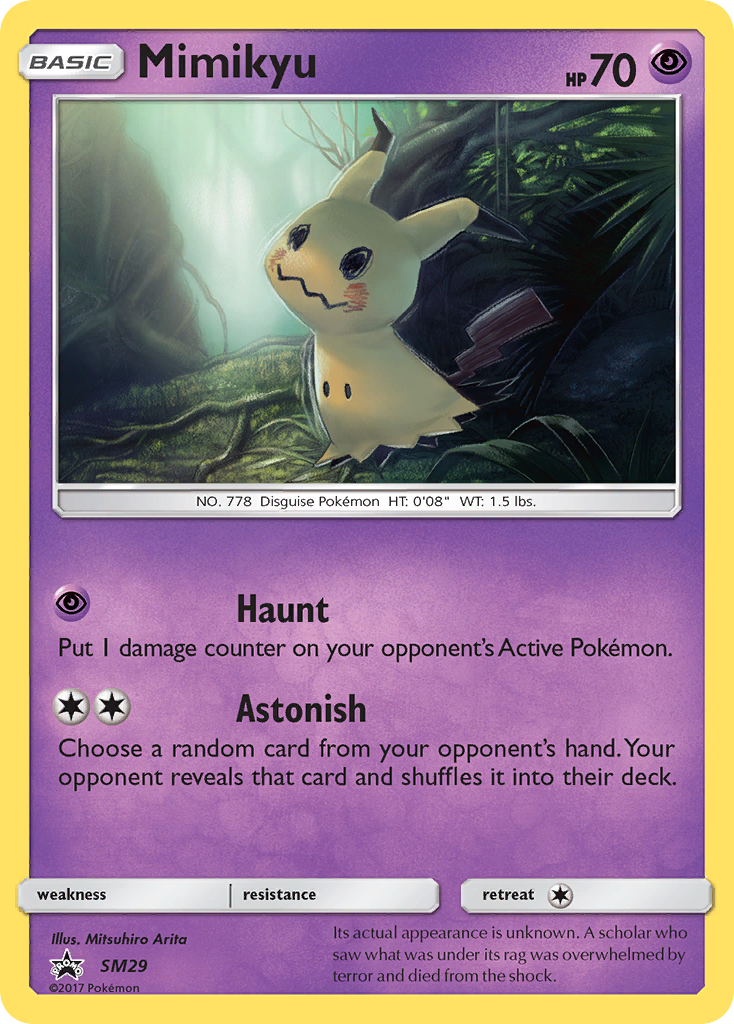 Mimikyu (SM29) [Sun & Moon: Black Star Promos] | Exor Games Dartmouth