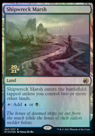 Shipwreck Marsh [Innistrad: Midnight Hunt Prerelease Promos] | Exor Games Dartmouth