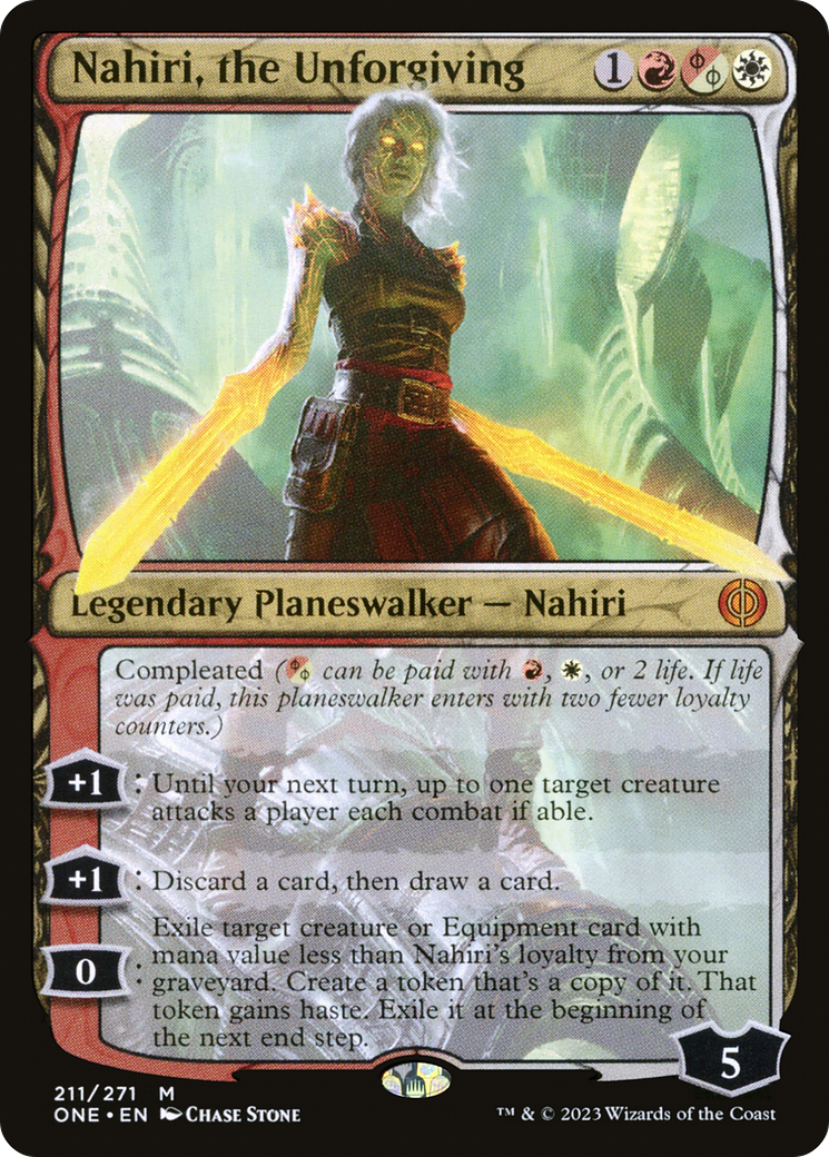 Nahiri, the Unforgiving [Phyrexia: All Will Be One] | Exor Games Dartmouth