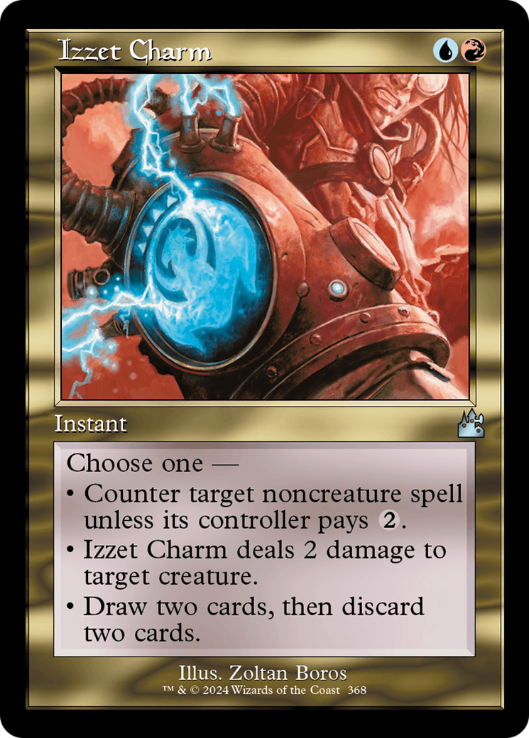 Izzet Charm (Retro Frame) [Ravnica Remastered] | Exor Games Dartmouth