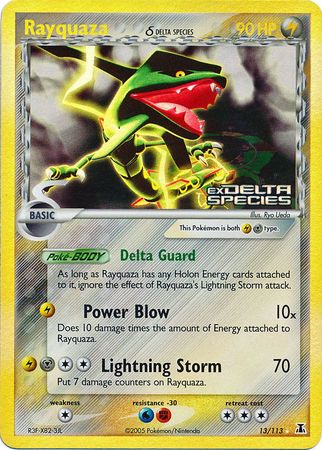 Rayquaza (13/113) (Delta Species) (Stamped) [EX: Delta Species] | Exor Games Dartmouth