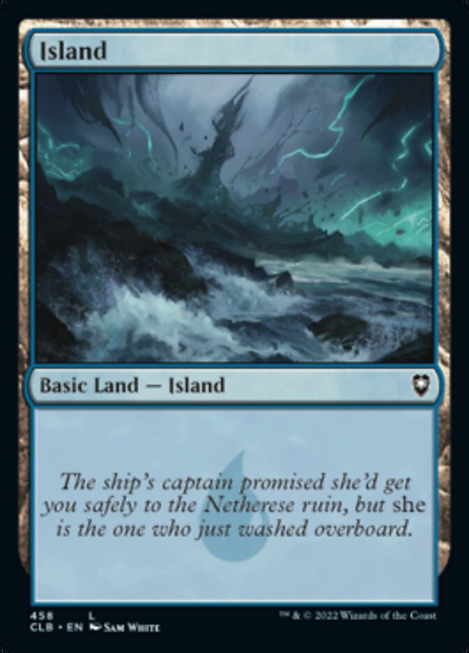 Island (458) [Commander Legends: Battle for Baldur's Gate] | Exor Games Dartmouth