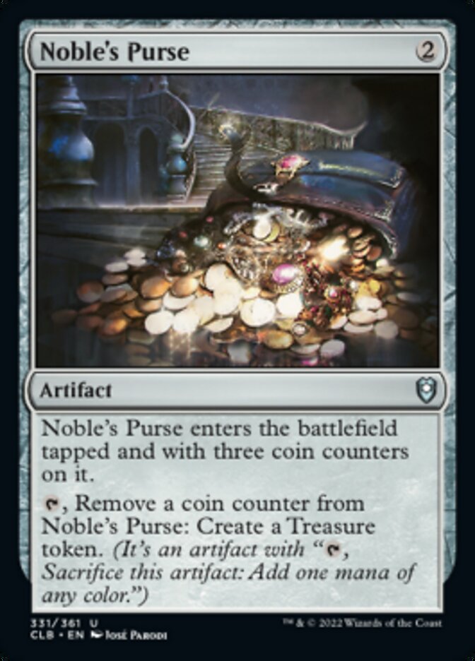 Noble's Purse [Commander Legends: Battle for Baldur's Gate] | Exor Games Dartmouth