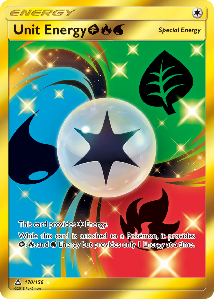 Unit Energy (170/156) (Grass, Fire, Water) [Sun & Moon: Ultra Prism] | Exor Games Dartmouth