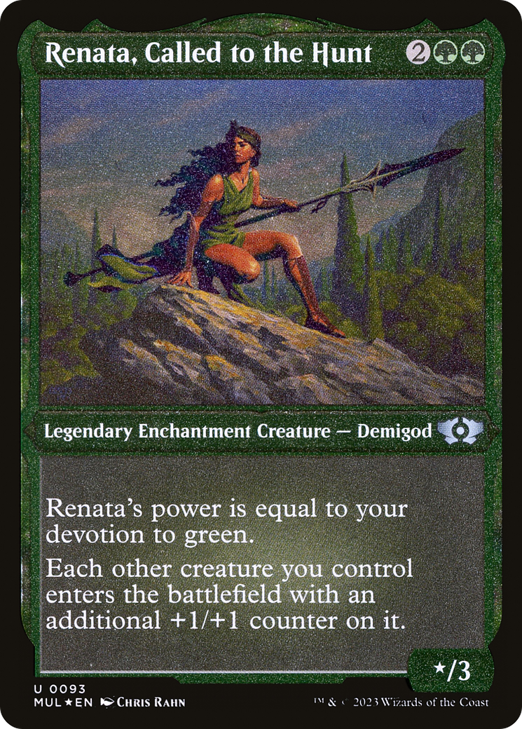 Renata, Called to the Hunt (Foil Etched) [Multiverse Legends] | Exor Games Dartmouth