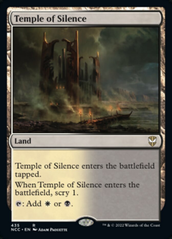 Temple of Silence [Streets of New Capenna Commander] | Exor Games Dartmouth