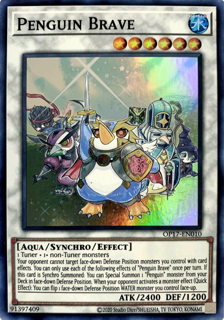 Penguin Brave [OP17-EN010] Super Rare | Exor Games Dartmouth