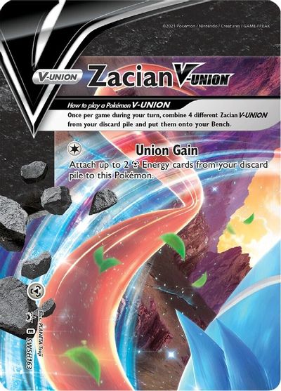 Zacian V-Union (SWSH163) [Sword & Shield: Black Star Promos] | Exor Games Dartmouth