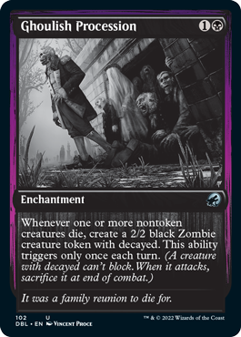 Ghoulish Procession [Innistrad: Double Feature] | Exor Games Dartmouth