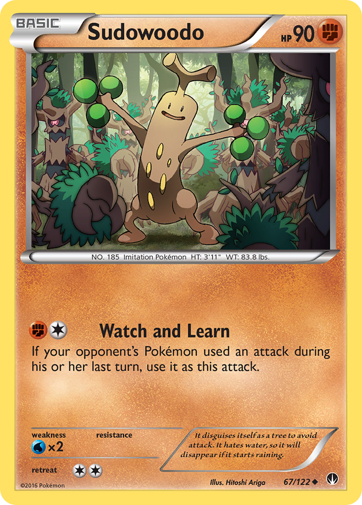 Sudowoodo (67/122) [XY: BREAKpoint] | Exor Games Dartmouth