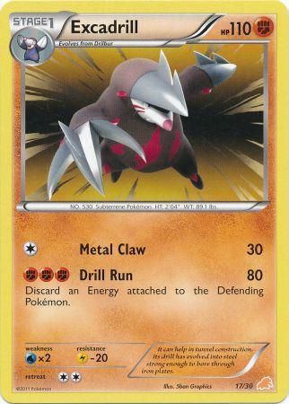 Excadrill (17/30) [Black & White: Trainer Kit - Excadrill] | Exor Games Dartmouth