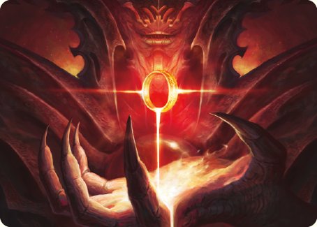 Sol Ring Art Card [The Lord of the Rings: Tales of Middle-earth Art Series] | Exor Games Dartmouth