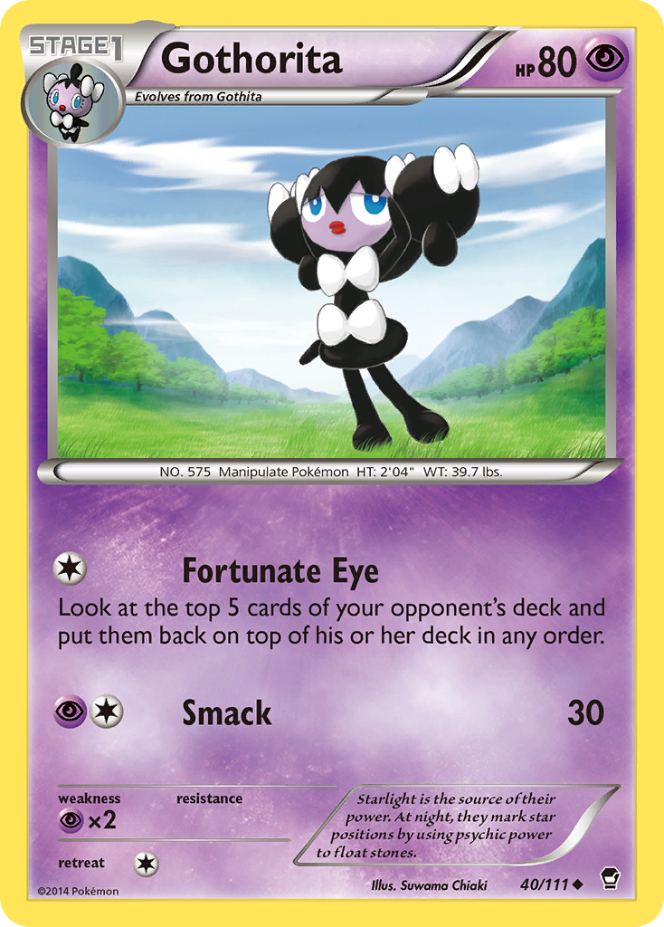 Gothorita (40/111) [XY: Furious Fists] | Exor Games Dartmouth