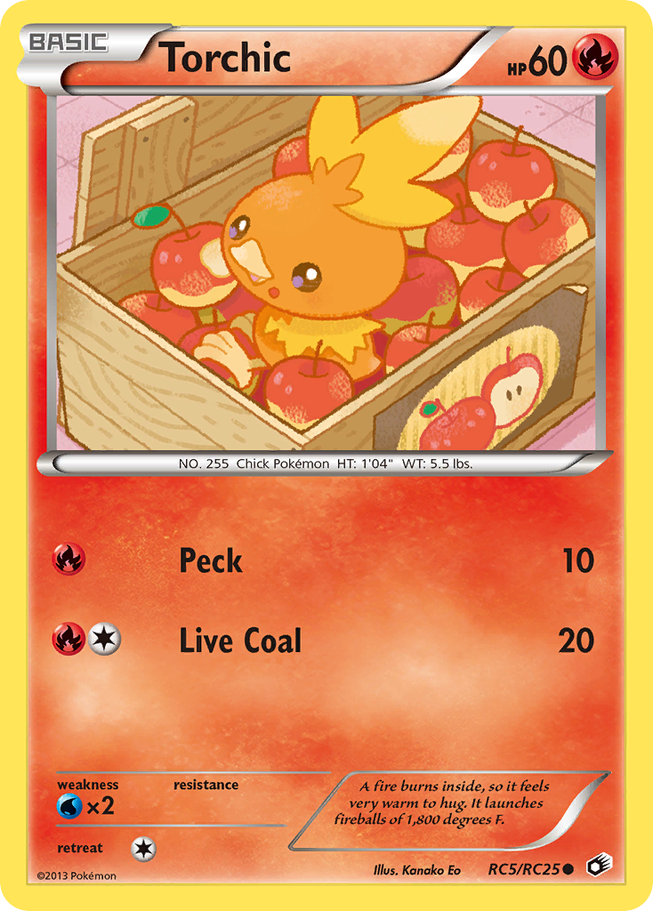 Torchic (RC5/RC25) [Black & White: Legendary Treasures] | Exor Games Dartmouth