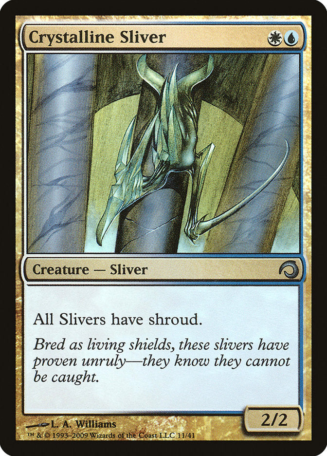 Crystalline Sliver [Premium Deck Series: Slivers] | Exor Games Dartmouth