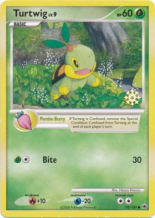 Turtwig (78/100) [Countdown Calendar Promos] | Exor Games Dartmouth