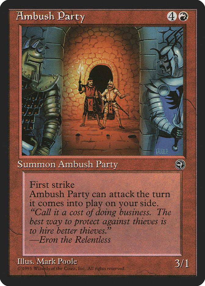 Ambush Party (Eron Flavor Text) [Homelands] | Exor Games Dartmouth