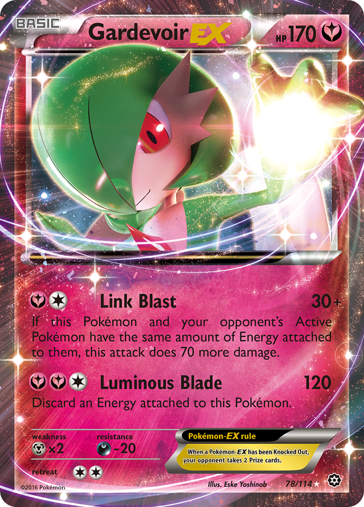 Gardevoir EX (78/114) [XY: Steam Siege] | Exor Games Dartmouth