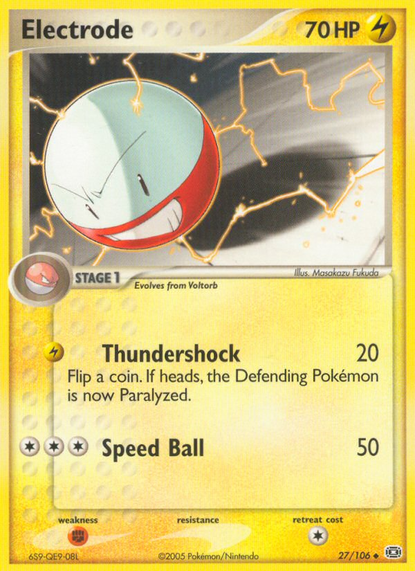 Electrode (27/106) [EX: Emerald] | Exor Games Dartmouth