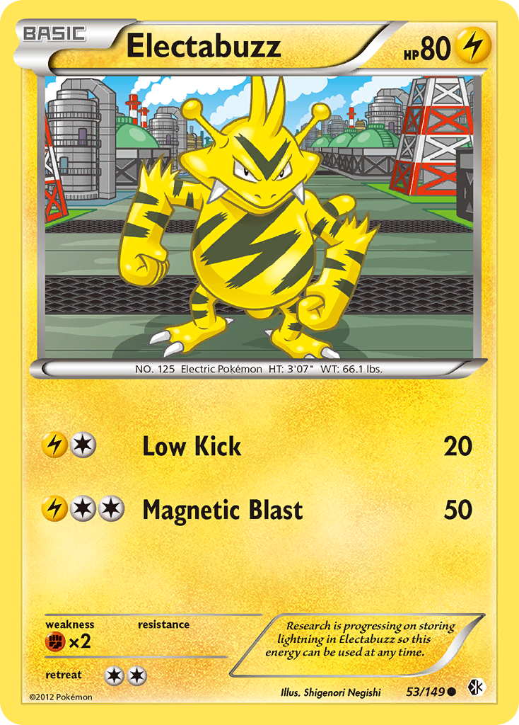 Electabuzz (53/149) [Black & White: Boundaries Crossed] | Exor Games Dartmouth