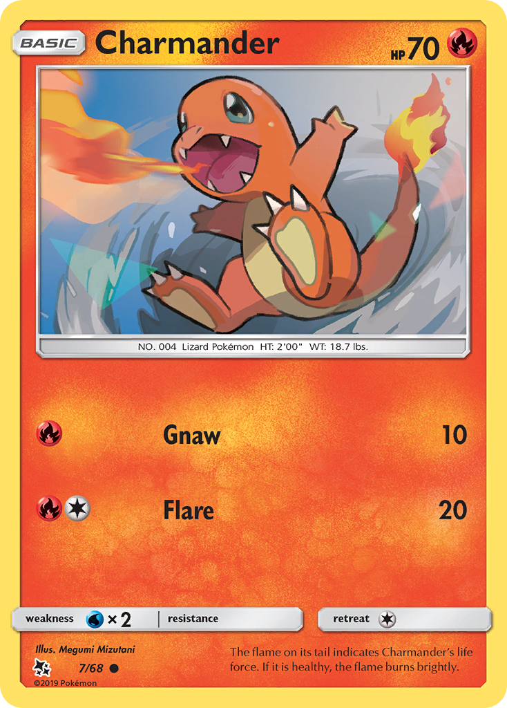 Charmander (7/68) [Sun & Moon: Hidden Fates] | Exor Games Dartmouth