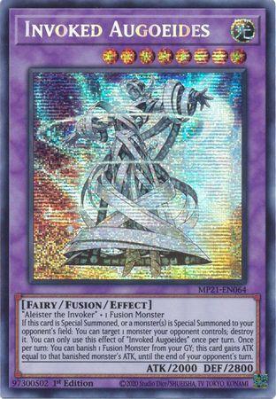 Invoked Augoeides [MP21-EN064] Prismatic Secret Rare | Exor Games Dartmouth